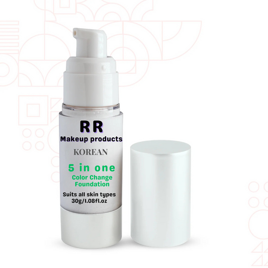 RR Beauty Korean 5-in-1 Color Change Foundation (India's Best Seller)