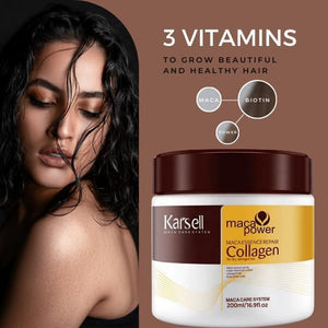 Karseell Maca Power Collagen Hair Mask- 100ml  (Buy 1 Get 1 Free)