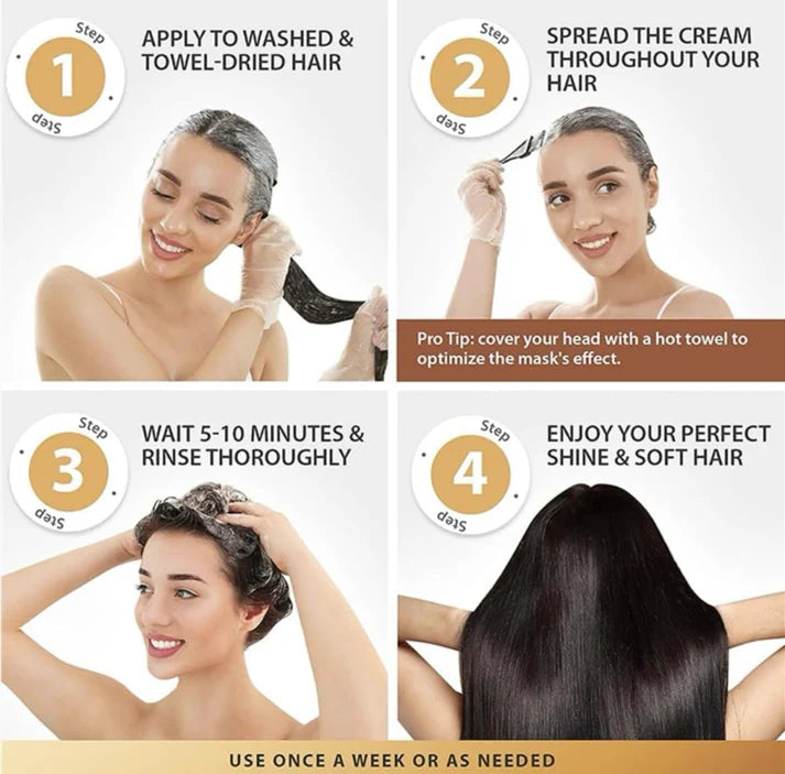 Karseell Maca Power Collagen Hair Mask- 100ml  (Buy 1 Get 1 Free)