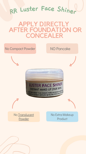 RR Luster Face Shiner H.D Make Up Product